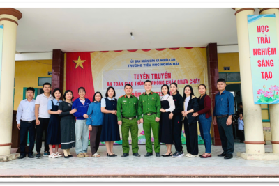 TRƯỜNG TIỂU HỌC NGHĨA HẢI SÔI NỔI BUỔI TUYÊN TRUYỀN KỸ NĂNG SỐNG – AN TOÀN GIAO THÔNG & PHÒNG CHÁY CHỮA CHÁY NĂM 2025